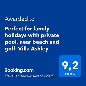Perfect For Family Holidays With Private Pool, Near And Golf- Ashley Villa